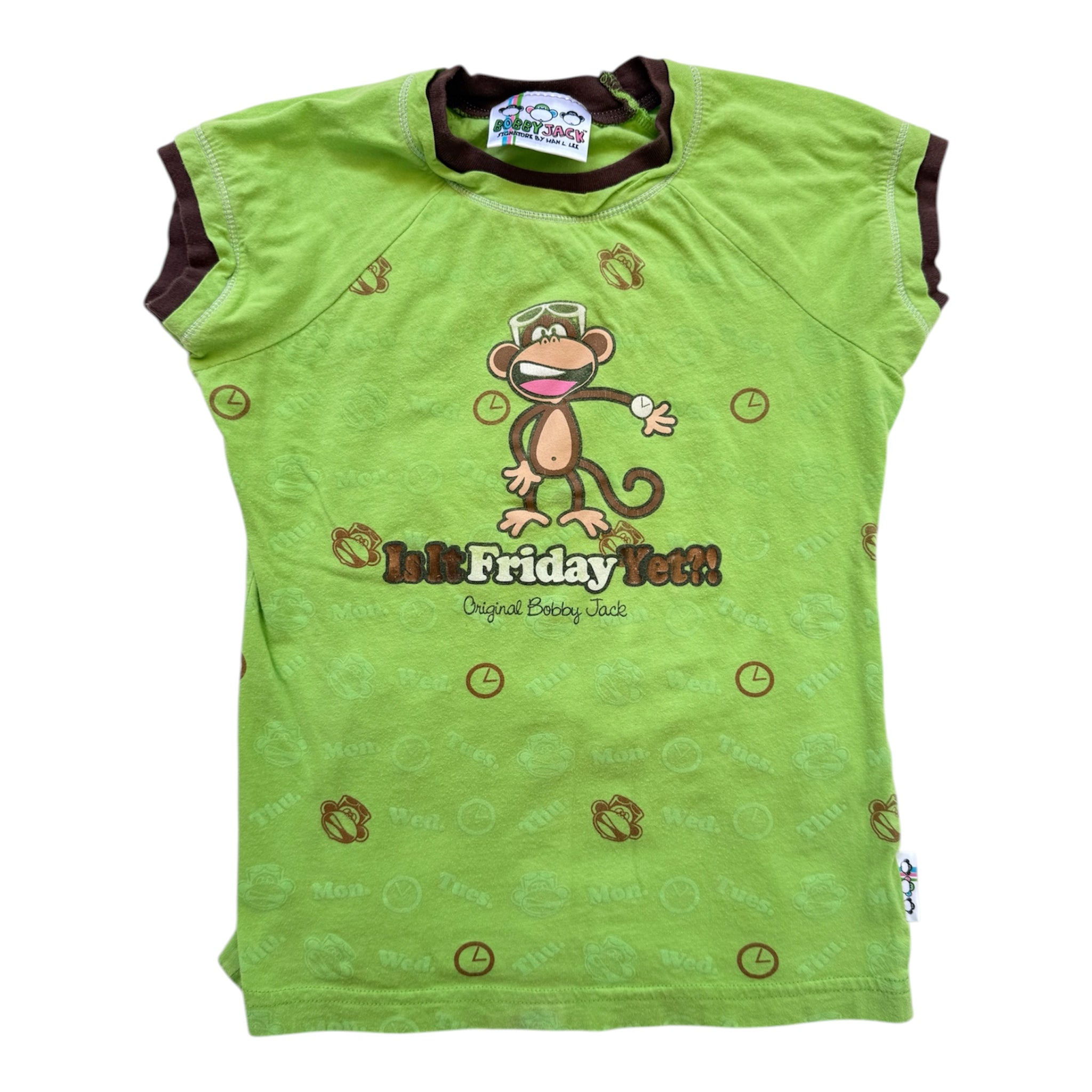 Green & brown Bobby jack graphic tee