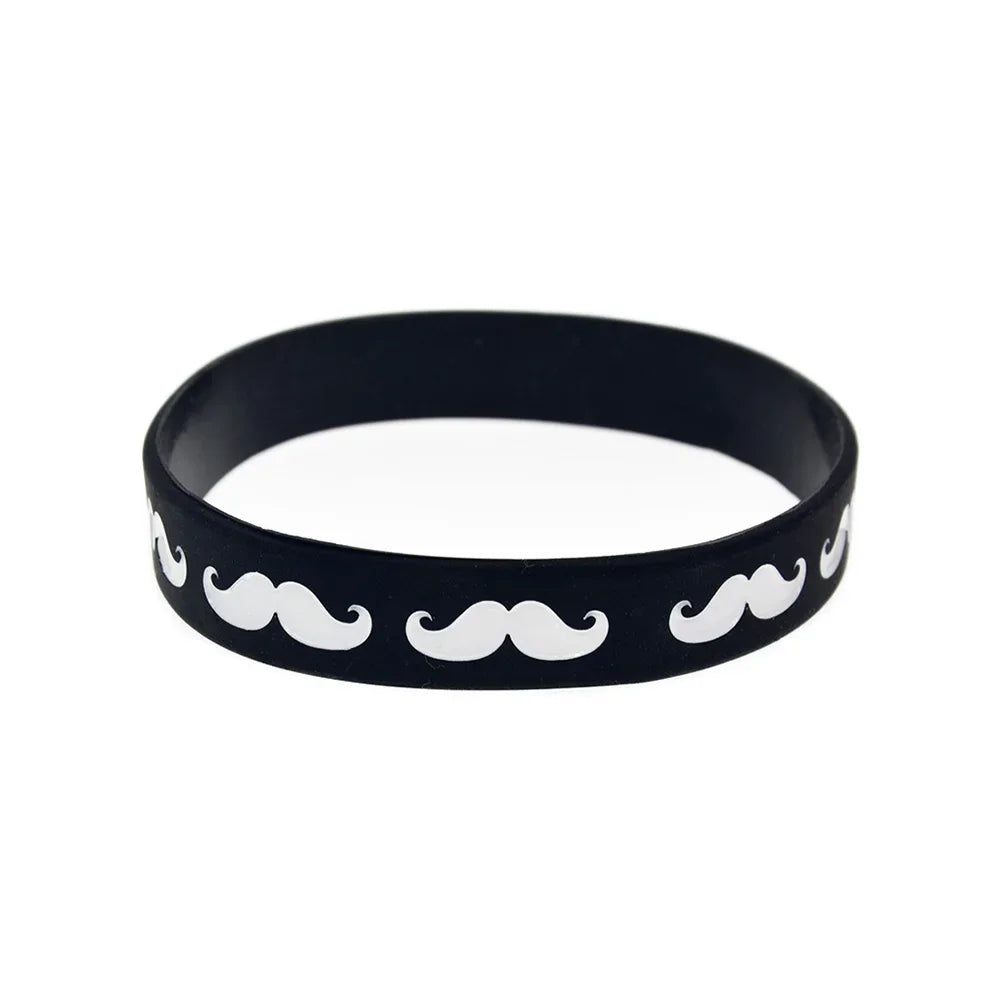 mustache bracelet